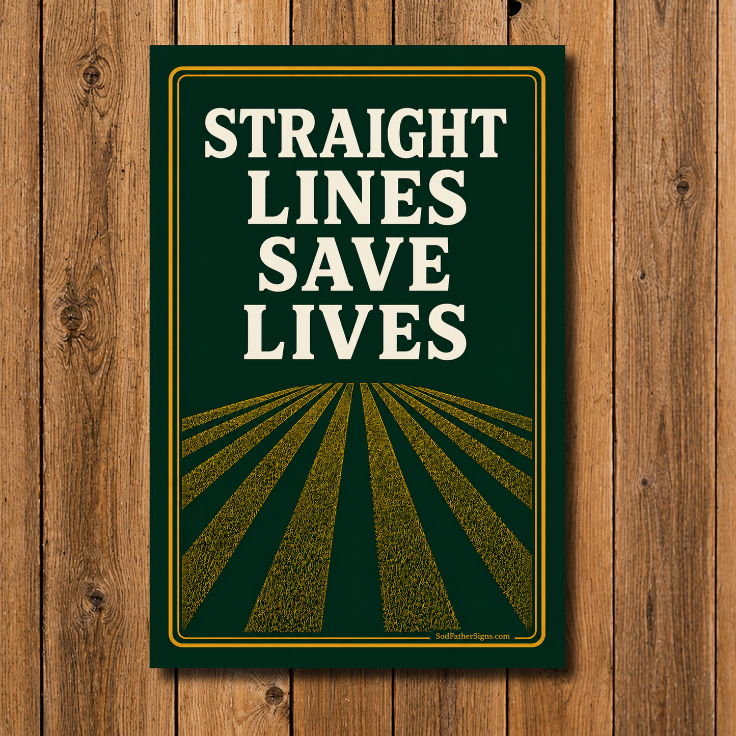 Straight Lines Save Lives